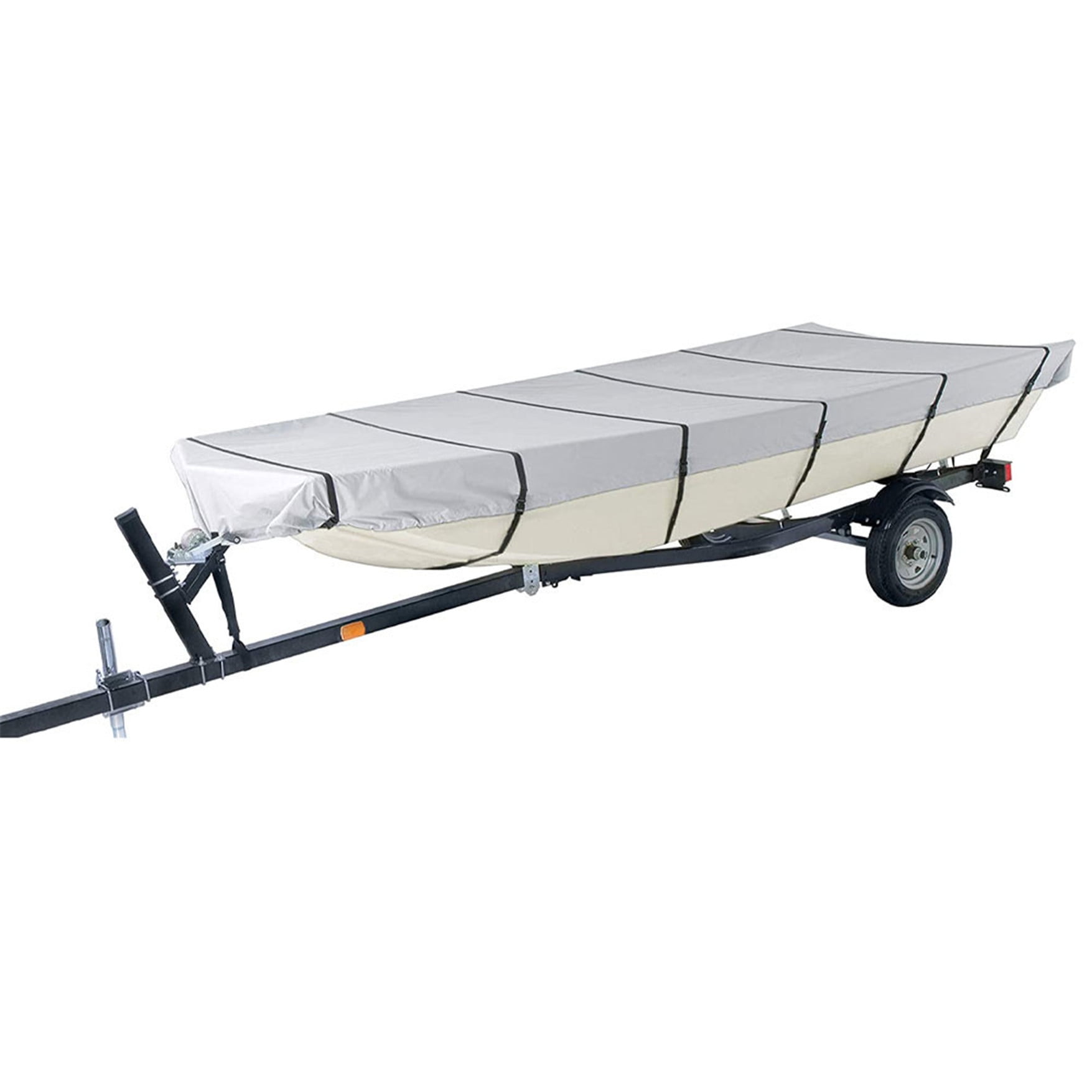Labwork Boat Cover Heavy Duty Trailerable Replacement for Jon Boat Beam
