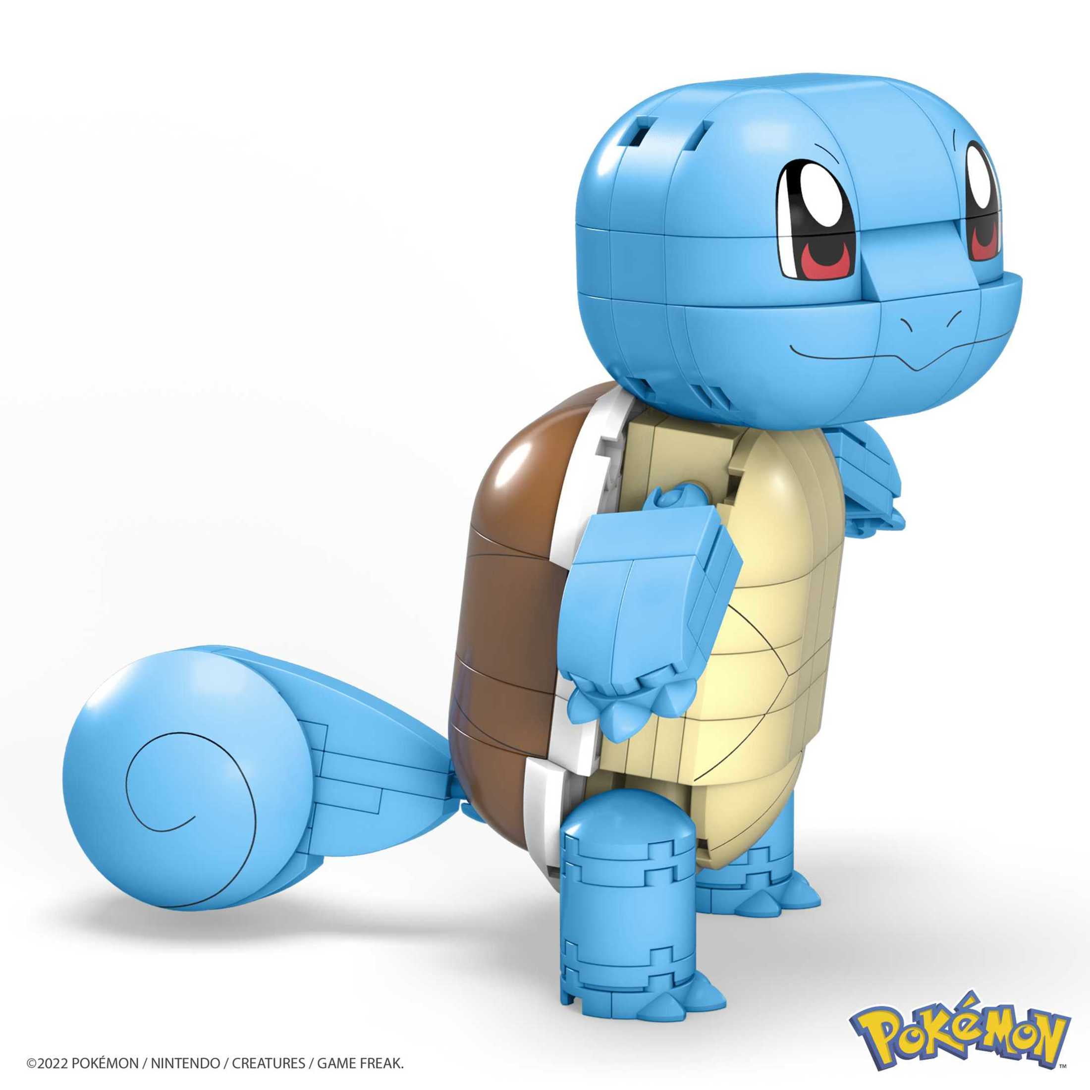 MEGA Pokémon Building Toy Kit Build & Show Squirtle (199 Pieces) for Kids