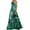 DT-Army Green, variant on Women's Bohemian Print Flowy Maxi Dress - Vibrant Vacation & Resort Wear