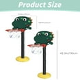 thumbnail image 3 of Adjustable Height Standing Basketball Hoop for Indoor and Outdoor Play - Kids Basketball Stand with Hanging Backboard & Sports Shooting Frame Toy for 𝗕𝗼𝘆𝘀 𝗮𝗻𝗱 𝗚𝗶𝗿𝗹𝘀, 3 of 9