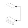 Genuine OE Mazda Cup Holder - GS3M-64-39XH-02