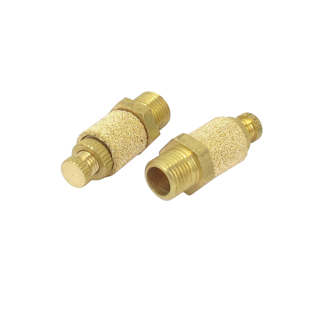 1/8BSP Thread Brass Adjustable Pneumatic Air Muffler Silencer Noise Exhaust 2pcs Walmart Canada