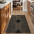 thumbnail image 4 of RUG ROBOT Modern Geometric 3'x5' Rugs for Living Room, Washable Easy Jute Indoor Outdoor Area Rugs for Entryway, Non Slip Farmhouse Throw Carpet for Home Office Bedroom Deck Porch, 4 of 10