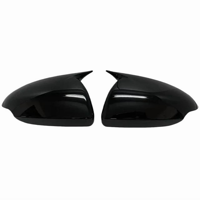A Pair of Car Rear View Covers Left, Right Side Rearview Mirror Cover Trim For Hyundai IONIQ 2016 To 2022