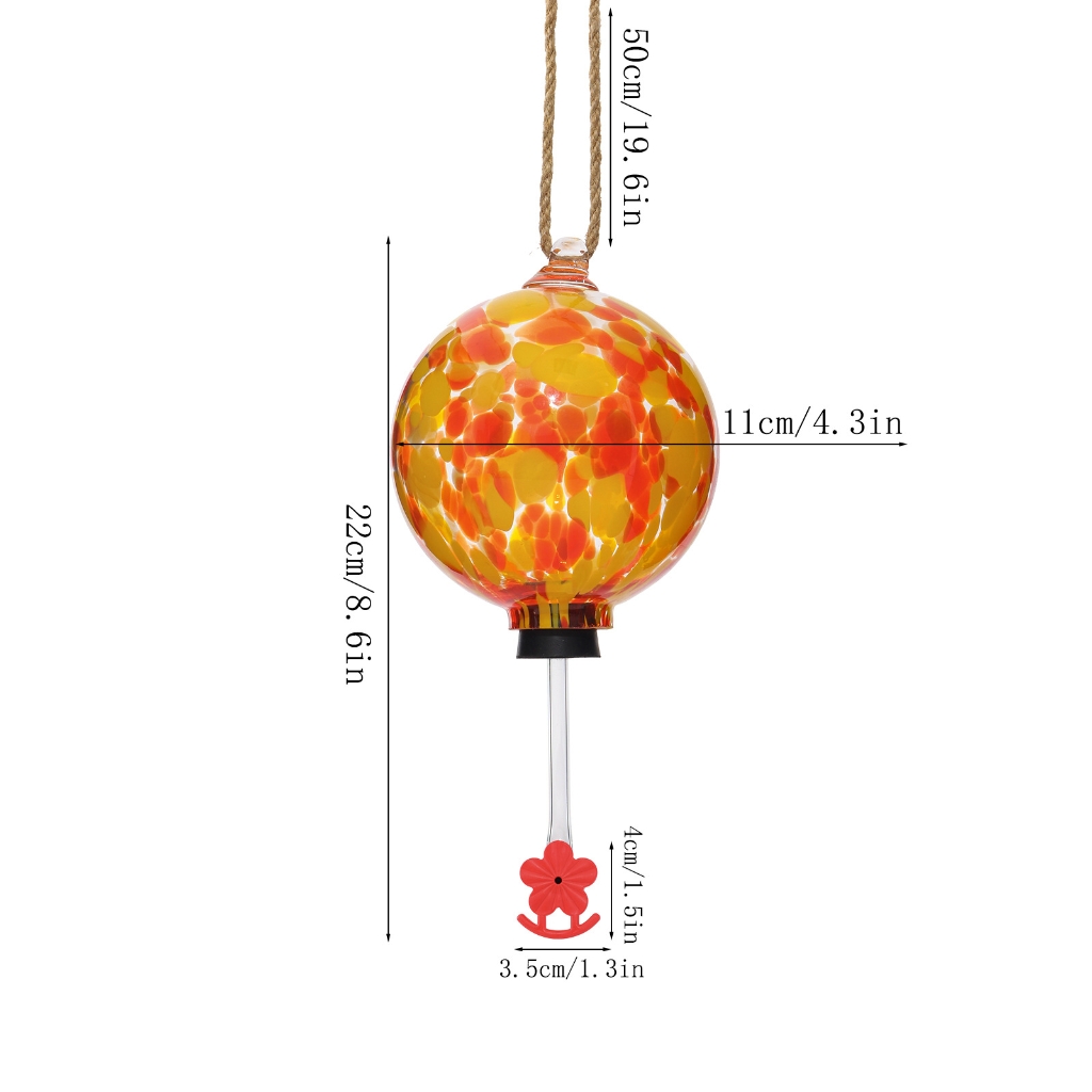 Hummingbird Water Feeder For Outdoor Hanging Durability Construction Leakproof Design Simple Installation Garden
