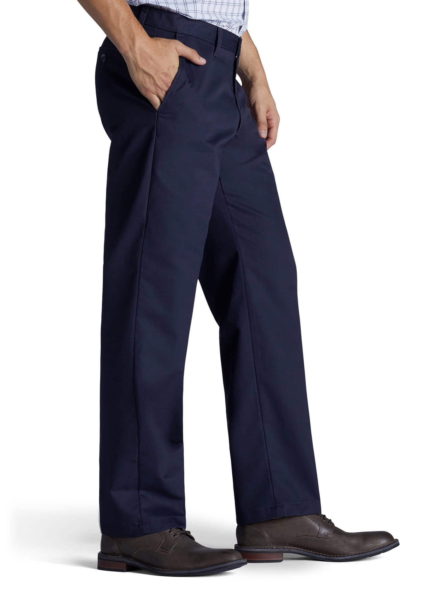 Lee Men's Total Freedom Flat Front Pant