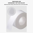 thumbnail image 4 of yuHome Disposable Thin Underarm Sweat Absorbing Pads | Invisible Sweat Absorbing Patches for Men Women | 2.5Cm X 8M Adhesive Sweat Pads for Clothes | Stay Dry and Cool Stain Protector for Summer Wear, 4 of 5