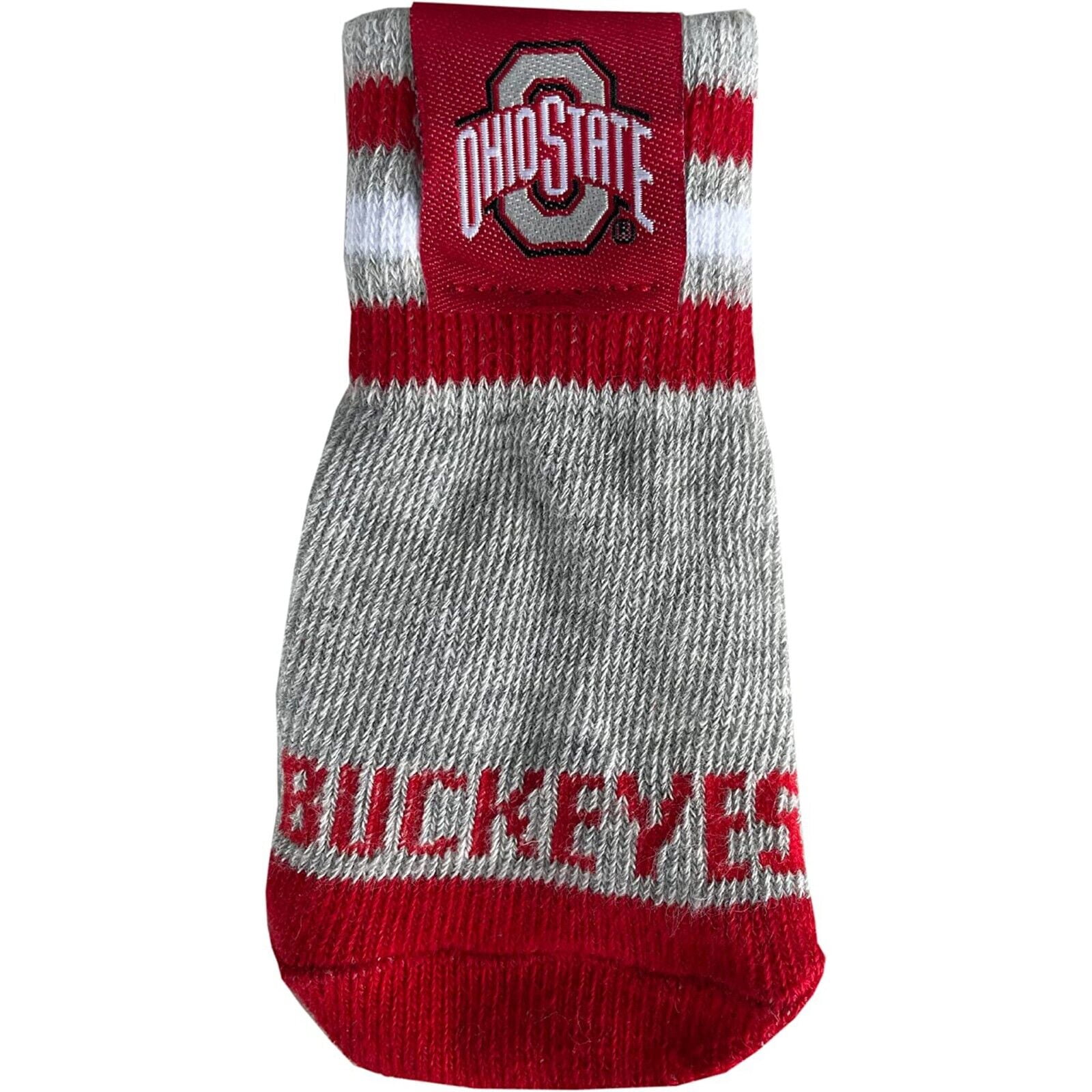 NCAA Anti Slip Dog Socks with Elastic Ribbed Top Indoor/Outdoor Paw Protection