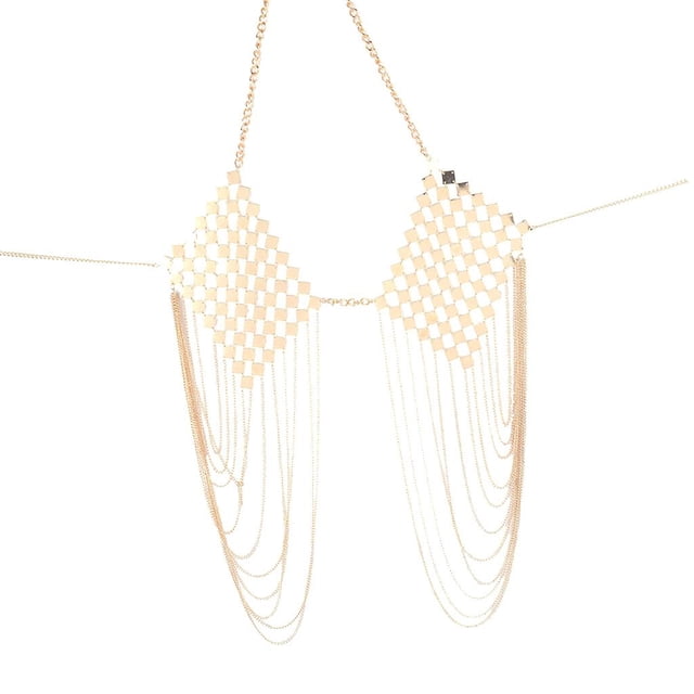 Collar de Cadena de moda para mujer Hugo oro