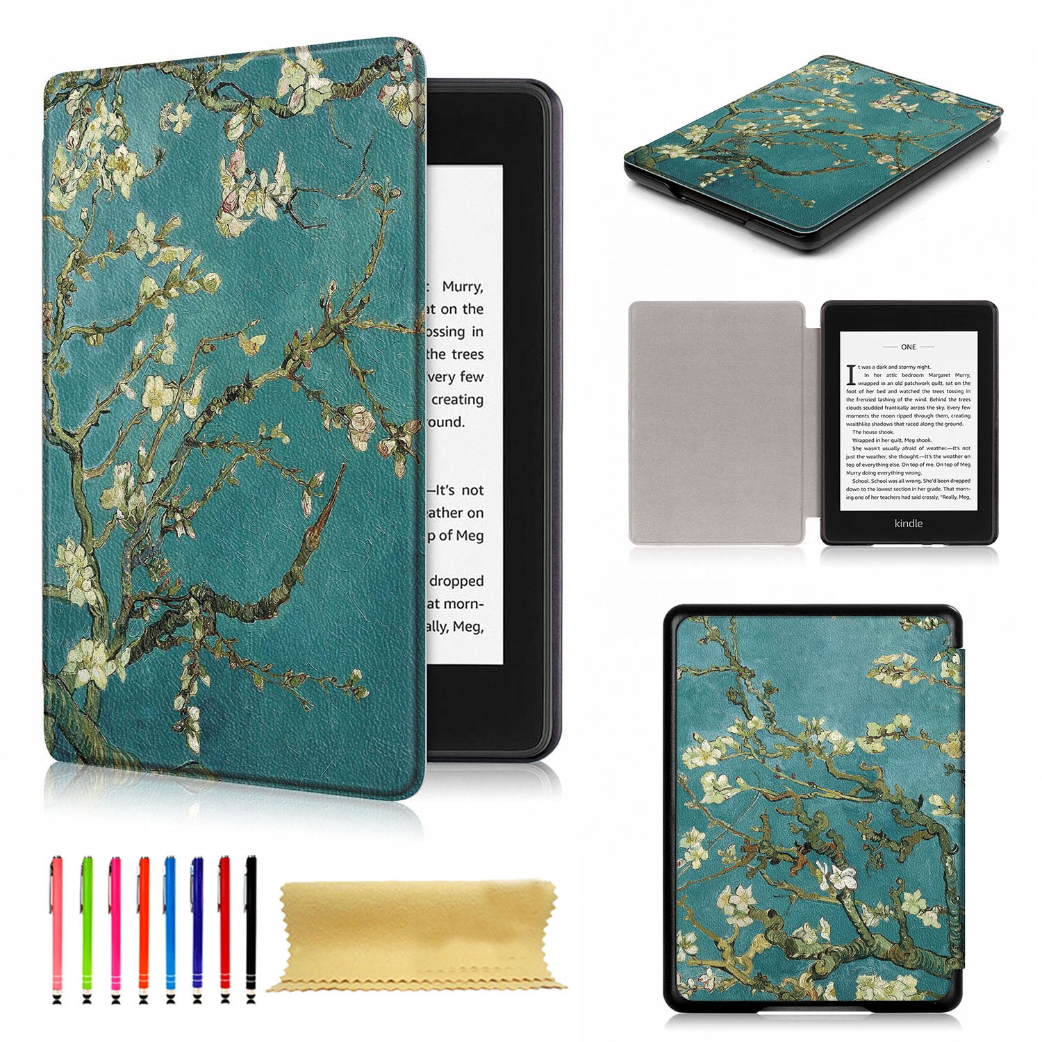 Dteck Case For Amazon Kindle Paperwhite 10th Gen 2018 Book Style PU