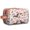 Dachshund and Flower, variant on Toiletries Bag,Boston Terrier and Flower Mens Womens Toiletry Bag Bathroom Bag,Waterproof Toiletry Travel Bag Dopp Kit Shaving Bag 11x6.3x5.1 Inch