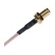 thumbnail image 3 of SMA Female to MMCX Male Angle Pigtail Cable RG316 15cm 6, 3 of 5