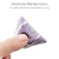 thumbnail image 5 of TPU Key Fob Cover for Mazda - Full Protection,Smart Keyless Car Key Holder,Purple Sliver, 5 of 6