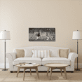 thumbnail image 2 of Global Gallery's 'Lion walking in African Savannah' by Pangea Images Stretched Canvas Wall Art, 2 of 4