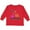 Red, variant on Inktastic Little Sistersaurus Girls Long Sleeve Toddler T-Shirt