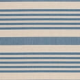 thumbnail image 2 of SAFAVIEH Martha Stewart Striped Indoor/Outdoor Area Rug, Cream/Blue, 6'7" x 9', 2 of 5