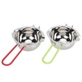thumbnail image 3 of 2PCS 400ml Stainless Steel Melting Pot Cookware Tool for Butter Chocolate Cheese Kitchen Supplies(Green Red ), 3 of 14