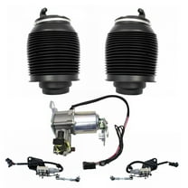 TRQ Rear Air Suspension Spring Bag Compressor Sensor Kit 5pc for 4Runner GX470 PAA71210