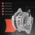 thumbnail image 6 of A-Premium Alternator Compatible with Nissan Murano 2016, Pathfinder 2017-2020, Maxima 2019-2022 & Infiniti QX60 2017-2020, 3.5L, 12V 150A 7-Groove Pulley Clockwise, Replace# A003TJ4691ZC, 23100-9UA0A, 6 of 6
