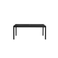 thumbnail image 2 of Pangea Home David 71" Modern Aluminum Frame Patio Dining Table in Black, 2 of 5