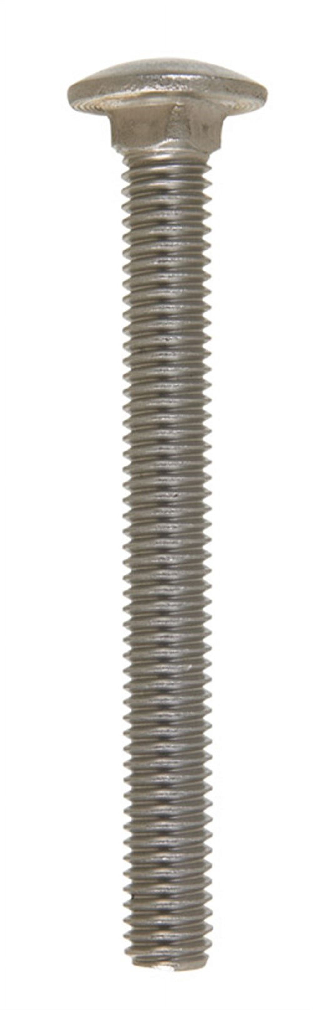 Hillman 59230 0.375 in. Dia. x 3.5 in. Stainless Steel Carriage Bolt - Pack of 25