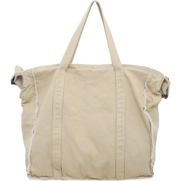 LHSHID Canvas Hobo Bags for Women & Men, Shoulder Crossbody Bag Y2k Grunge Hippie Tote Messenger Bag for Work, Shopping, Travel