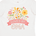 thumbnail image 4 of Inktastic Oma Loves Me Granddaughter for Girl Girls Toddler T-Shirt, 4 of 5