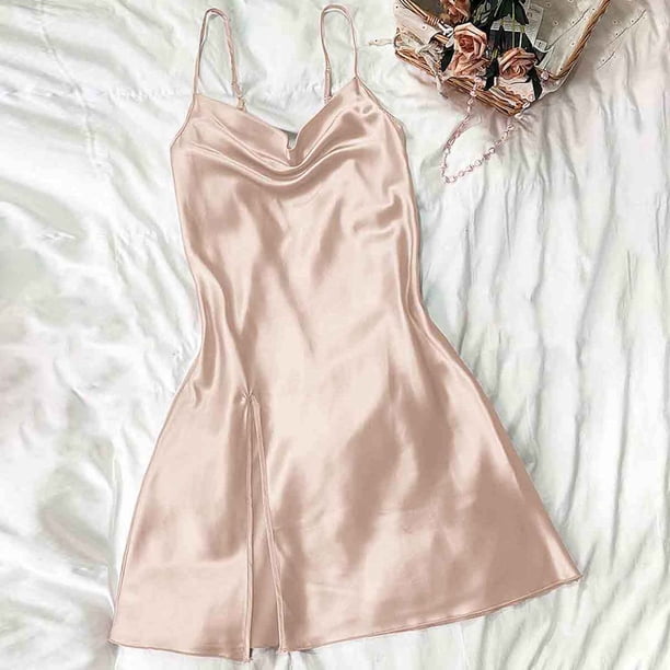 Camisón de mujer, informal, sin mangas, estampado, a la moda, hasta la pantorrilla