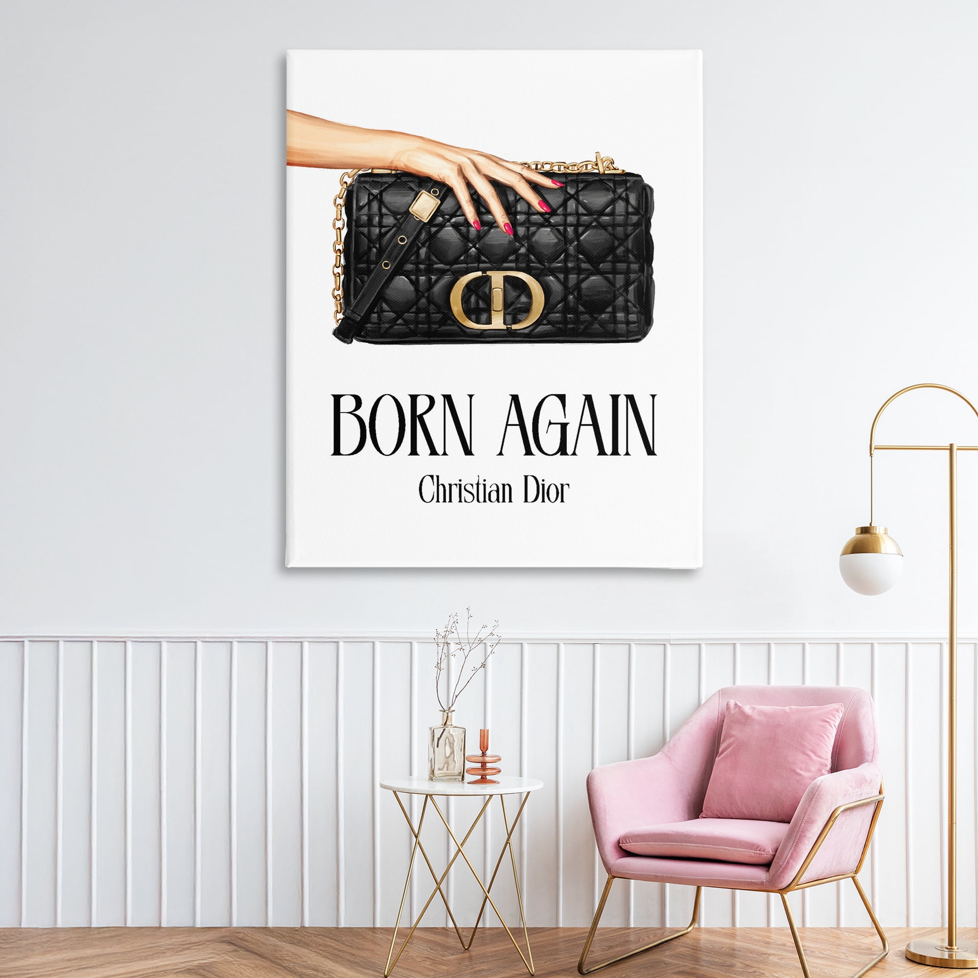 Stupell Industries Born Again Christian Luxury Canvas Wall Art, design by Ziwei Li