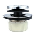 thumbnail image 3 of Keeney Foot Lok Stop Bathtub Drain Trim Kit, Polished Chrome, 3 of 9