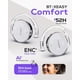 thumbnail image 5 of Auriculares On Ear Bluetooth 5.4, Auriculares Abiertos con Cancelación de Ruido Inalámbricos, Auriculares Deportivos con Clip en Forma de Gota de Agua Bluetooth con 4 Micrófonos, Auriculares de Ajuste, 5 of 5