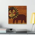 thumbnail image 4 of Lion's Majestic Roar - Canvas, 4 of 10
