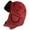Red, variant on Top Headwear Winter Trapper Trooper Aviator Hat - Red