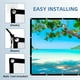 thumbnail image 3 of Pantalla de proyector HUANYINGBJB 100" 4K 16:9 plegable de doble cara, 3 of 7