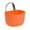 Orange, variant on EazyTech Blue Nail Storage Basket In Smooth Round Sturdy Lightweight Design No Drill Wall Or Desktop Mount for Bathroom Kitchen Desk 4.53In X 5.91In X 3.35In