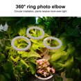 thumbnail image 3 of Transemion USB Powered Line Control LED Grow Light Indoor Basement Flower for Succulent Dimmable Timer Plant Growing Lamp Home Supplies 1 Head Sunlight 1Set, 3 of 4