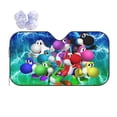 thumbnail image 1 of Yosh-i Super Car Sunshade Windshield Sun Shade Protection Foldable Front Windshield Sunshade, 1 of 9