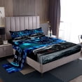 thumbnail image 1 of Erosebridal 3D Racing Car Sheet Set Twin, Automobile Bedding Sets Twin Size, Extreme Sports Decor 3 Pieces, 1 of 7