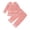 Pink, variant on Ruyang Girls Christmas 2 Piece Outfits Cute Ruffle Velvet Clothing Set Baby Fall Winter Button Down Shirts Lace Pants Set