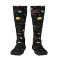 thumbnail image 2 of Picia Women Crew Soft Moisture-wicking Socks Galaxy Pattern Design Cotton Socks, One Size fit All, 2 of 9