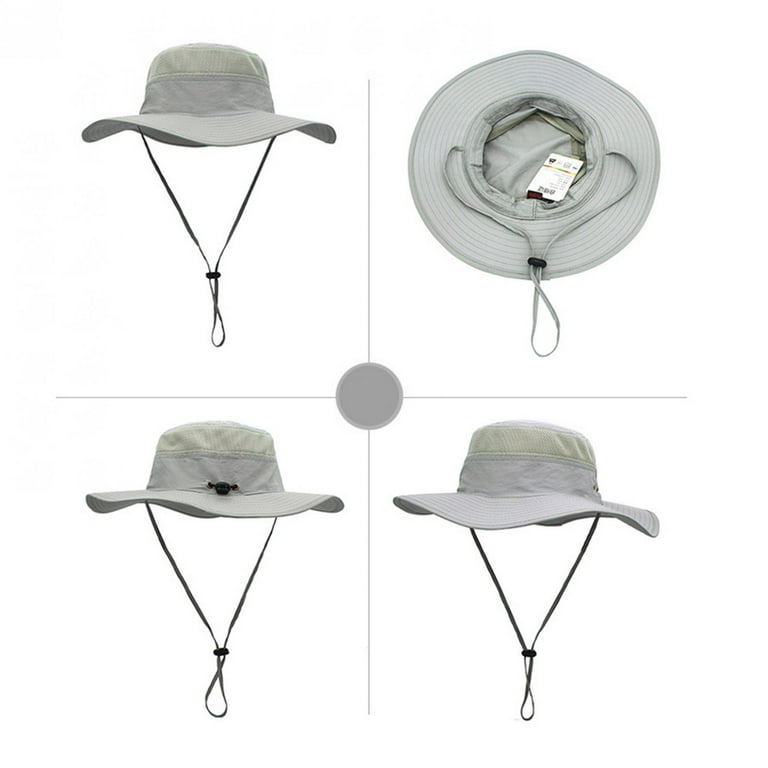 EQWLJWE Men's Fishing Hats Outdoor Sports Hat Sun Hat Anti-ultraviolet  Fisherman Hat Adjustable Sun Visor Hat Sun-shading Sun Hat Riding  Lightweight Quick Dry Summer Hat for Men and Women 