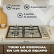 thumbnail image 3 of Parrilla a gas 4 quemadores Gutstark Home Acero Inoxidable 58.5 X 50.5 X 9 Cm, 3 of 10