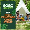 thumbnail image 6 of GoGo squeeZ FruitZ & VeggieZ Dino Pear Peach Carrot Applesauce Pouches, 3.2 oz (16 Pack), 6 of 16