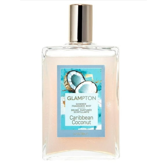 Glampton Sweet Sugar Shimmering Fragrance Mist Body Spray for Women, 3.4 fl oz