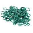 thumbnail image 3 of Hardware 10pcs Green FKM Fluorine Rubber O Rings CS 4mm OD 14-100mm Insulation Oil High Temperature Resistance Sealing Gasket Ring Washer Packing Washer, 3 of 6