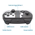 thumbnail image 4 of Control Inalambrico PRO Virtual Zone Negro-Blanco Recargable Compatible con Nintendo Switch Virtual Zone Gamepad inalámbrico compatible con N. Switch, 4 of 5