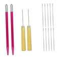 thumbnail image 2 of Herramienta para reenraizar el cabello de muñecas, herramienta de inserción de cabello de muñecas, suministros para hacer muñecas, peinado portátil 10x06mm Aguja, 2 of 8