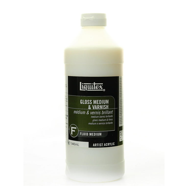 Liquitex Non-Toxic Non-Removable Acrylic Medium, 1 Gallon, Gloss