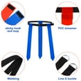 thumbnail image 3 of PAMINGONO 10Pcs Player Football Flag Belts Set with Assorted Color Flags Ideal for Football Games, 3 of 6