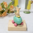 thumbnail image 4 of WIFKLSIIPG Easter Home Resin Color Rabbit Sitting Eggshell Decoration Desktop Decoration Children's Room Decoration Gifts, 4 of 5